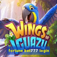 fortune bet777 login